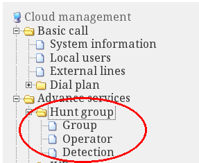 HG in cloud HG configuration in cloud pbx