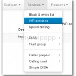 configure detection of IVR-XML service