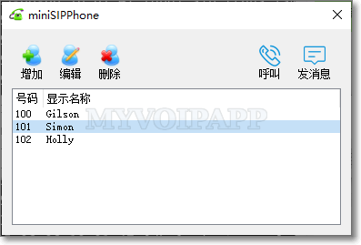 Contact window