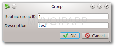 routing group configuration