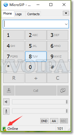 MicroSIP works on SIP over TLS