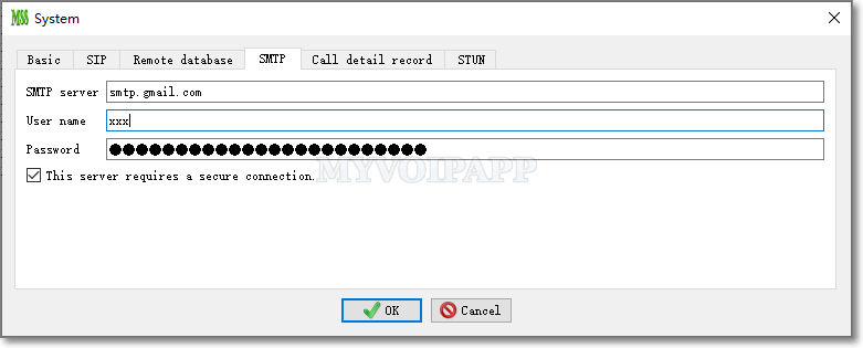 smtp window