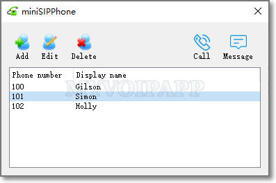 Contact window